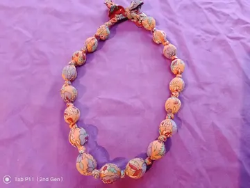 Collier en tissu