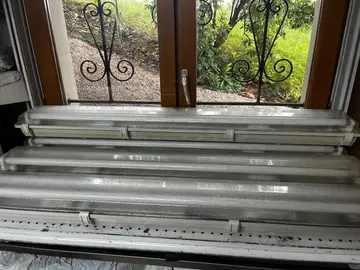 Néon double pour garage