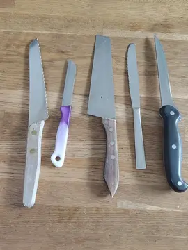 lot couteaux