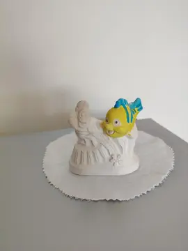 Sujet en plâtre "La Petite Sirène"