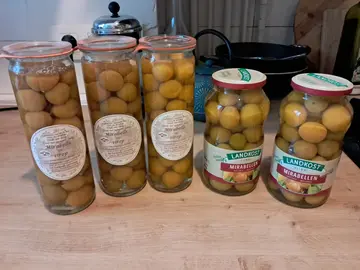 Pots de mirabelle