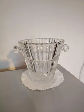 RÉSERVÉ - Seau à glace en verre