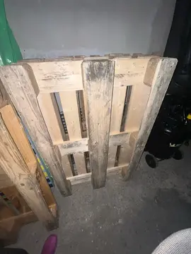 3 palettes en bois