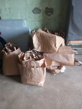 lot de sacs en papier