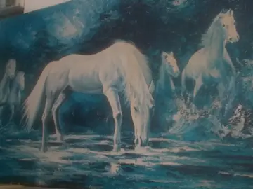 tableau chevaux