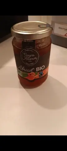 Confiture d'abricot bio