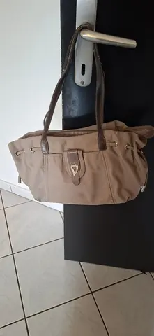 sac gris/beige