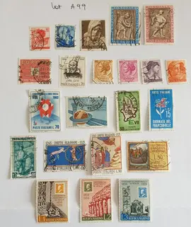 Lot A99 Timbres Italie et San Marin