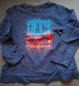 Tee-shirt 4/5 ans manches longues