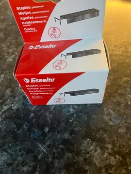 boîte agrafe
