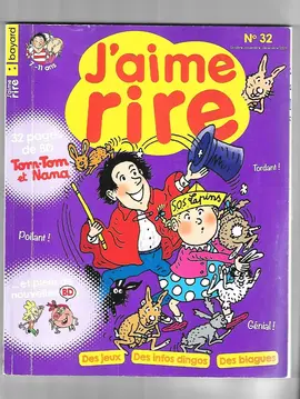 REVUE POUR ENFANT J'AIME RIRE TOM TOM NANA