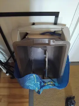 Litière automatique pour chat