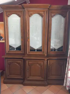 Bibliothèque 3 portes en chçne