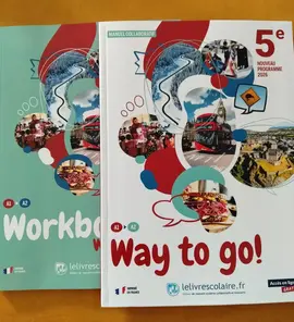 Livre anglais 5e et workbook