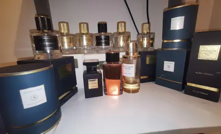 Bouteilles vides parfum
