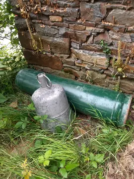 bouteilles de gaz vides