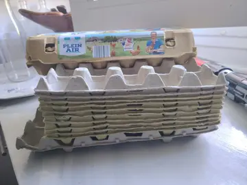 Boîte à œuf en carton