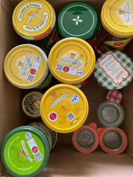 pots à confitures toutes tailles