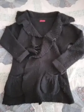 gilet noir T3i8
