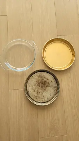 lot de 3 plats : 2 à tarte et 1 en pyrex