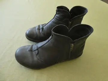 Bottines cuir femme