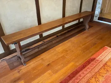 Bancs en bois