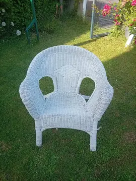 chaise en rotin