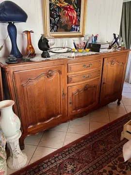 salle à manger complète merisier ameublement saint louis
