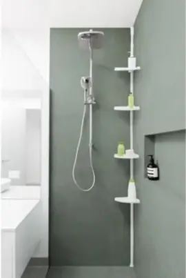 Étagère de douche sans perçage