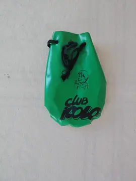 Bourse plastique vert