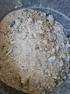 cendre de bois non filtrée pour jardin