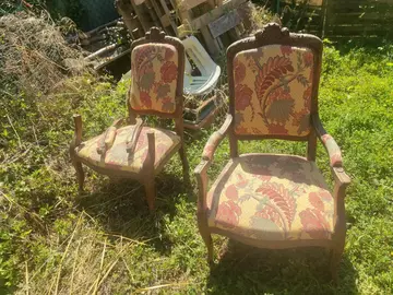 fauteuil bergère (2 pièces)