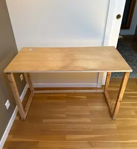Bureau/table en pin
