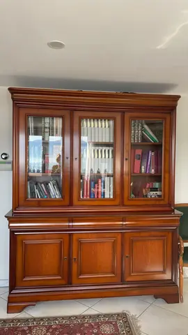 Bibliothèque merisier