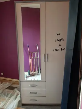 ARMOIRE LINGERE + PENDERIE L100 X P 62 X H200