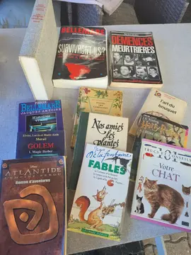 lot de livres