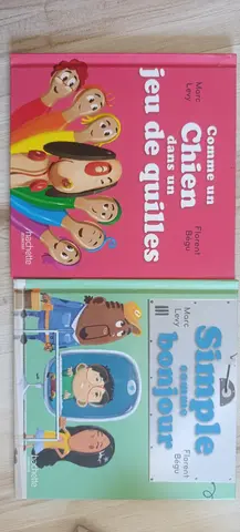 2 petits livres sur l'explication d'expression pour enfants