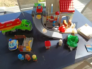 Jeu de construction en plastique