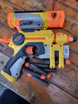 pistolet nerf avec munition