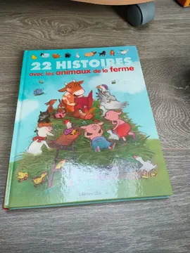 livre enfant 22 histoires avec les animaux de la ferme