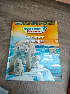 livre enfant questions réponses la nature en danger