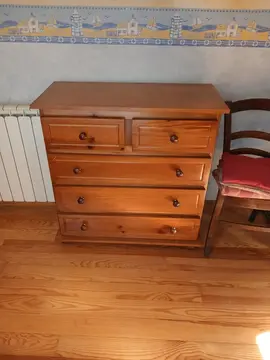 commode en bois
