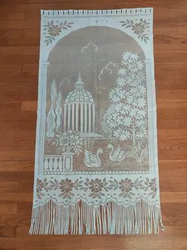 2 x rideaux identique (63 x 115 cm environ)