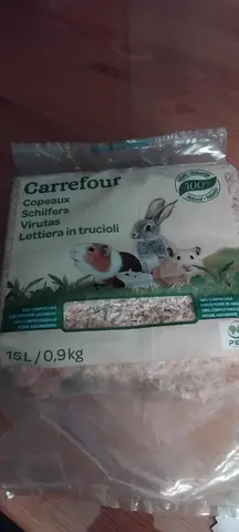 copeaux litière lapins cobaye