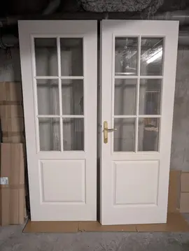 Portes intérieures vitrées