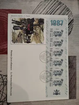 enveloppe 1er jour 1987 berline