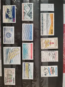lot FV timbres français oblitérés