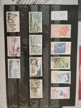 lot FW timbres français oblitérés