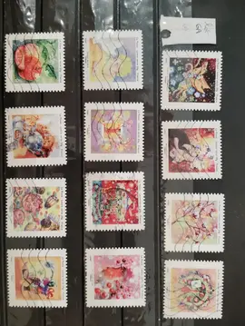 lot GA timbres français oblitérés