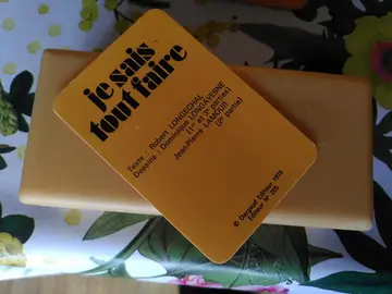 fiches rustica dans boîte